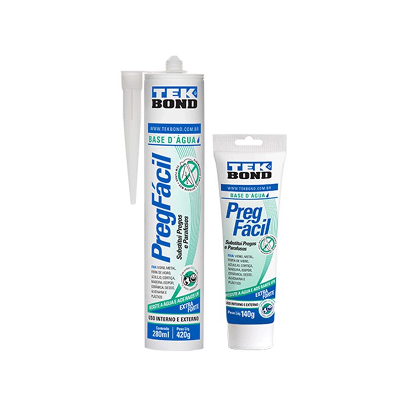 COLA PREGA FACIL BASE AGUA 140G BCO TEKBOND