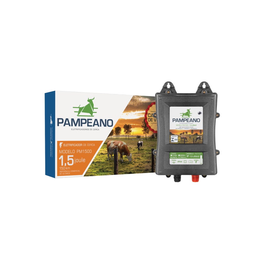 ELETRIFICADOR CERCA 150KM BIV PAMPEANO