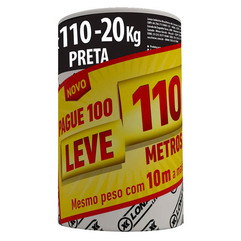 LONA PTA 04X100MT 20KG REF100 10MT LONAX