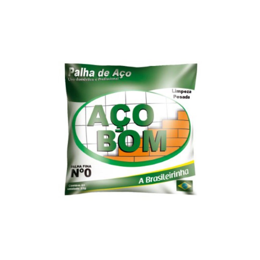 PALHA DE ACO 22GR - Nº0 ACO BOM