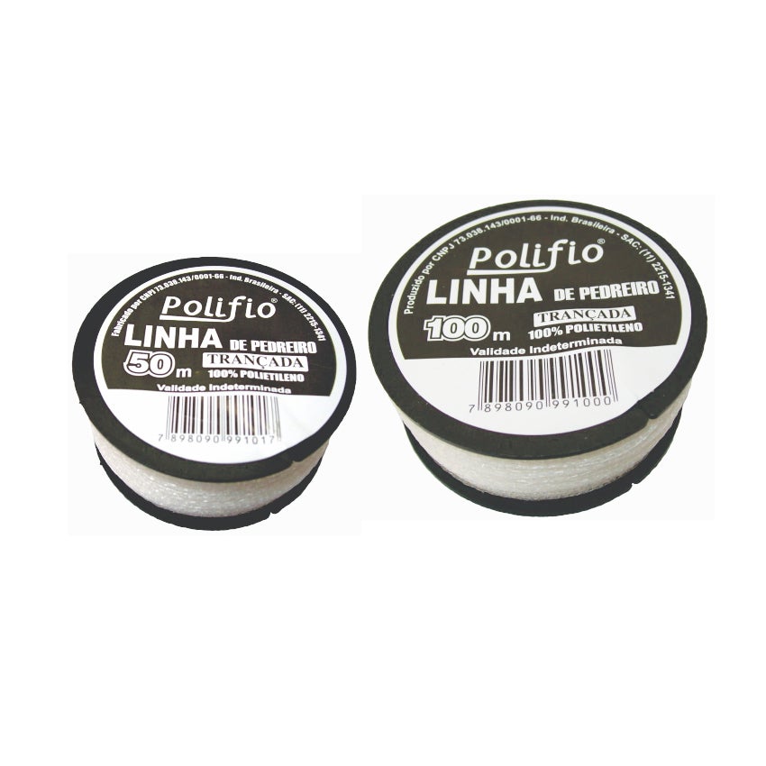 LINHA PEDREIRO TRANCADA 050MT POLIFIO UNIFIO