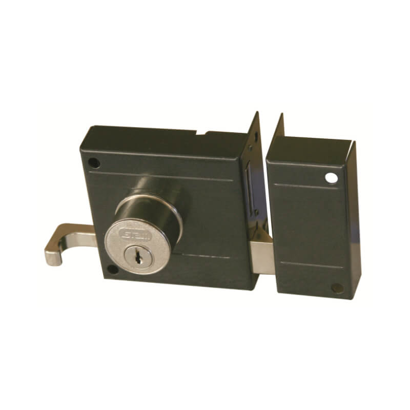 FECHADURA PORTAO SOBREPOR PTO FOSCO 701/080 STAM