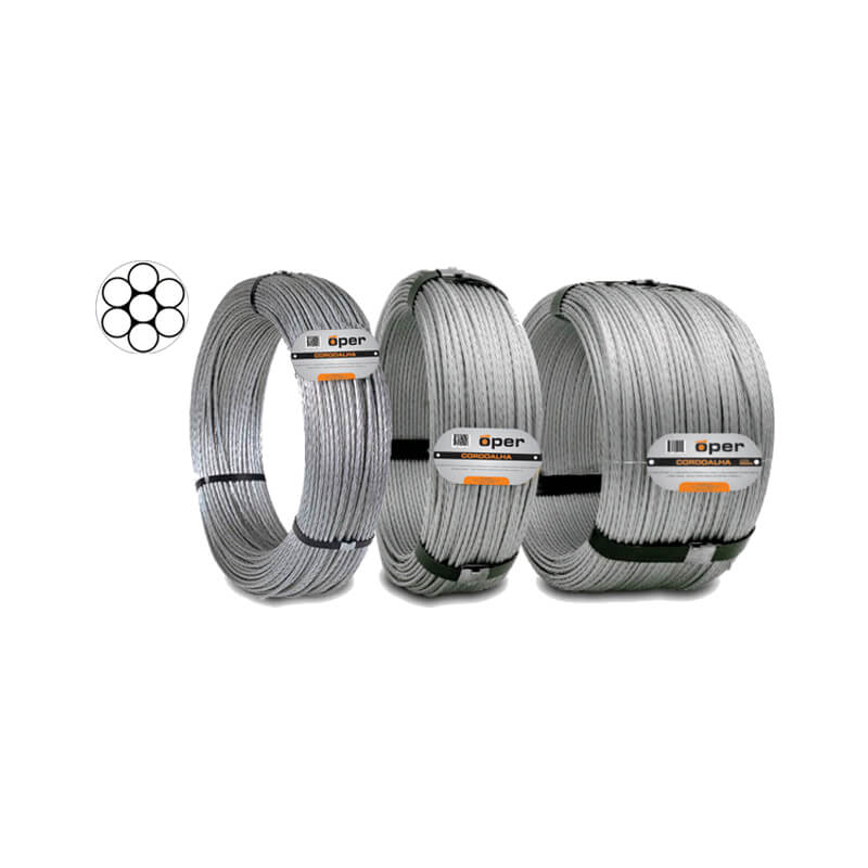 CORDOALHA 500MT 1/4 1X7 FIOS OPER