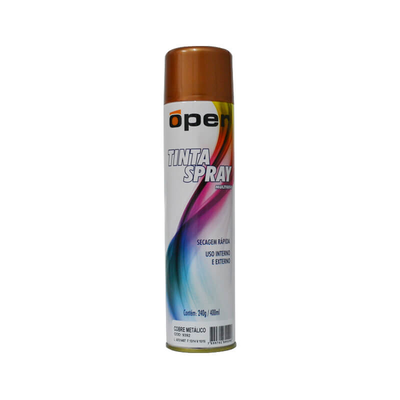 TINTA SPRAY METALICA 400ML COBRE OPER