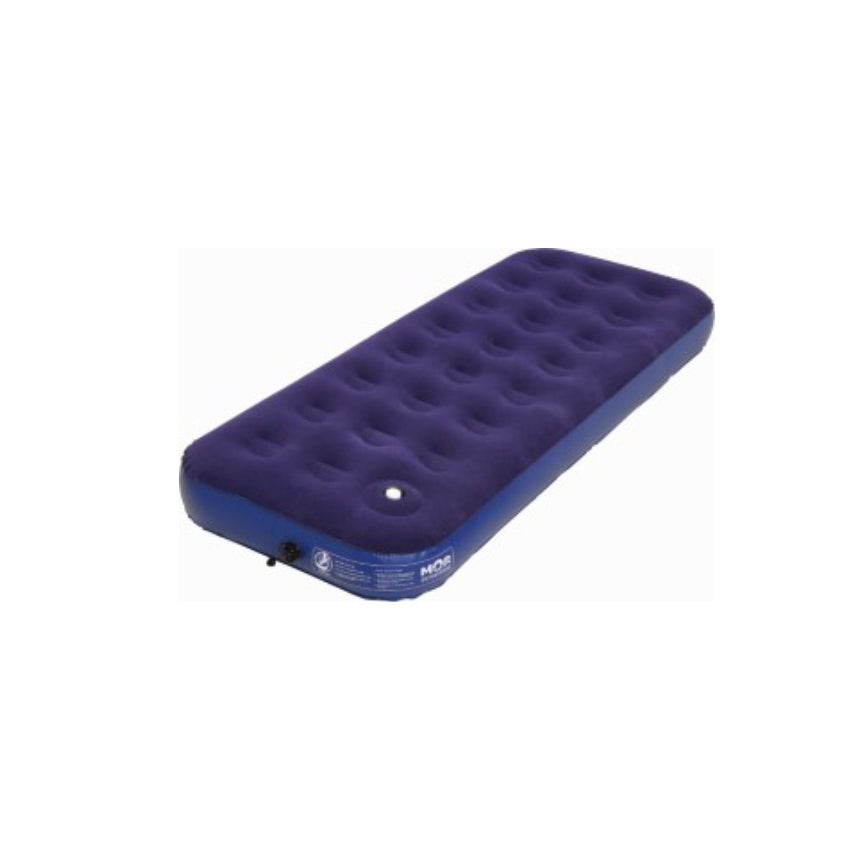 COLCHAO INFLAVEL SOLTEIRO PVC C/FOLE MOR