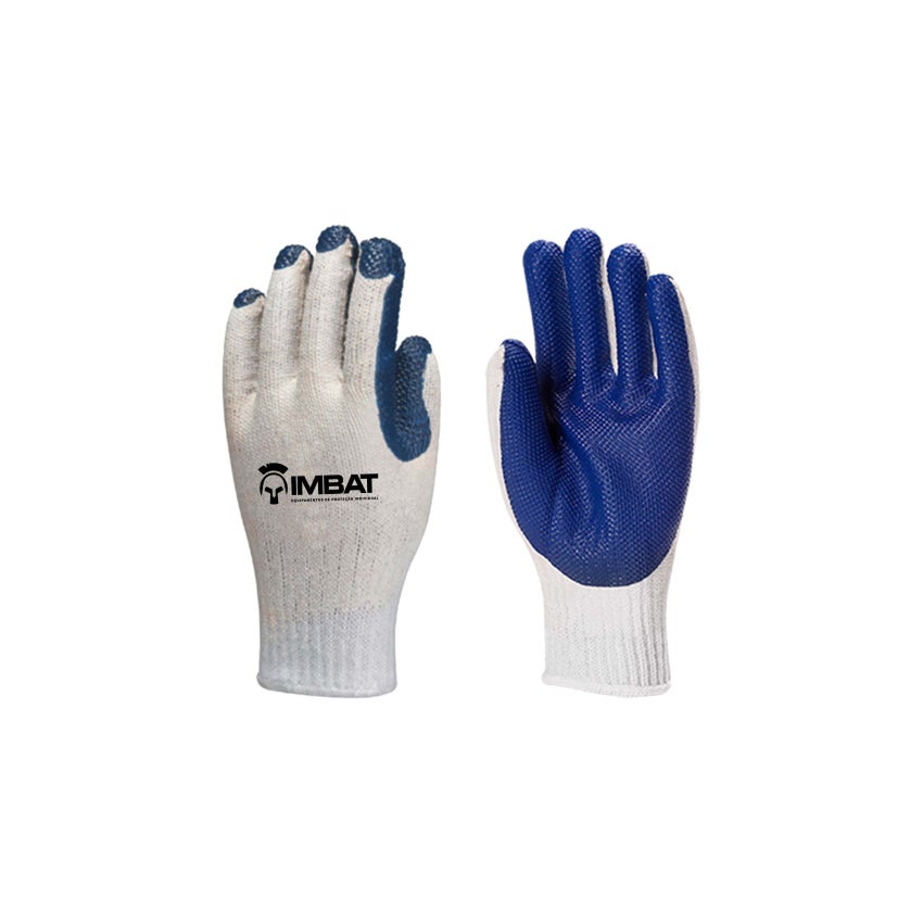 LUVA MALHA BANHO PREVILING AZL T08 IMBAT