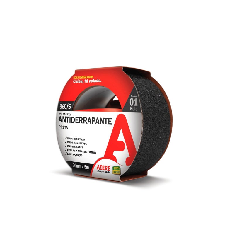 FITA ADESIVA ANTIDERRAP 50MMX05M PTA 860/S ADERE