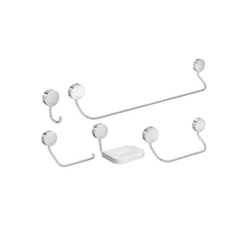 ACESSORIO BANHEIRO 5PCS NET CROM DECA