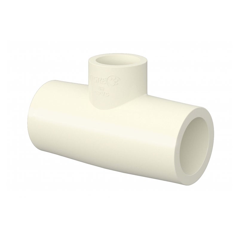 TE CPVC 90 REDUCAO 22X15MM AQUATHERM TIGRE