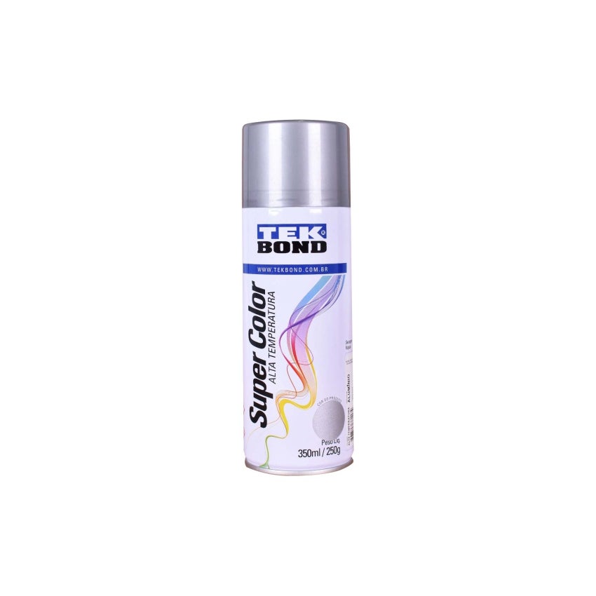 TINTA SPRAY ALTA TEMP  350ML ALUM TEKBOND