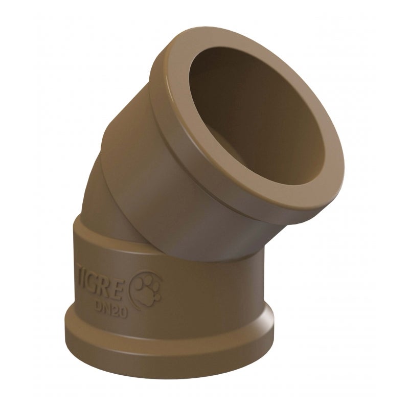 JOELHO SOLD 45 050MM TIGRE