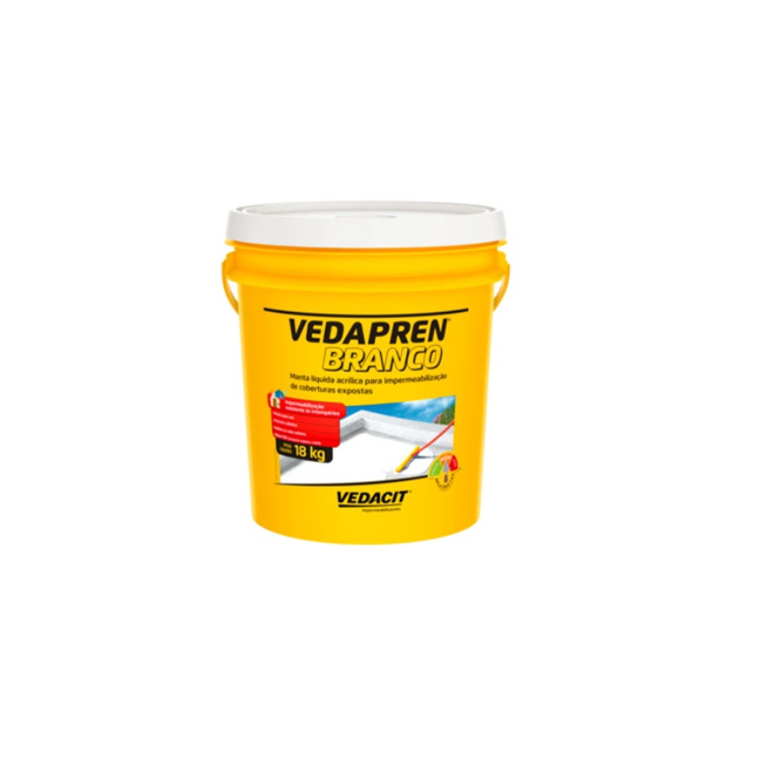 MANTA IMPERM LIQ 03.6KG PTO VEDAPREN VEDACIT