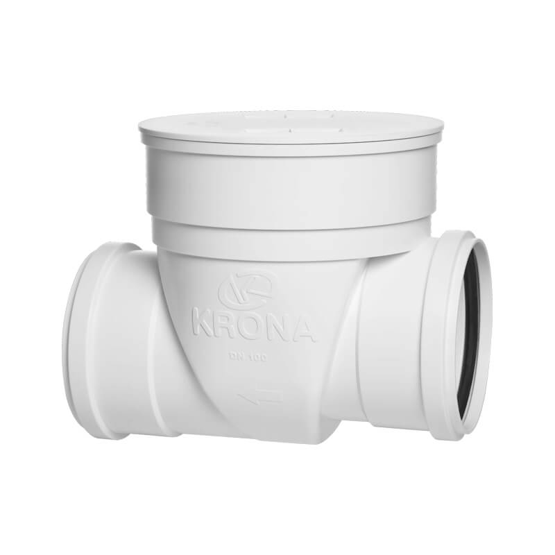 VALVULA RETENCAO ESGOTO 100MM KRN