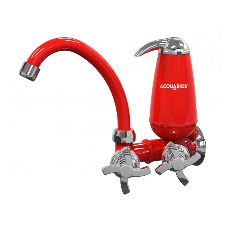 TORN C/FILTRO PAREDE BICA MOVEL VRM/CROM ACQUABIOS