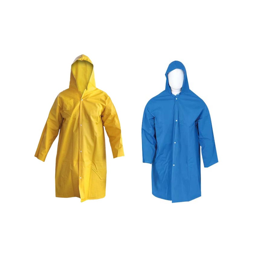 CAPA DE CHUVA PVC MANGA AZL GG 1.30MT VINILSEG