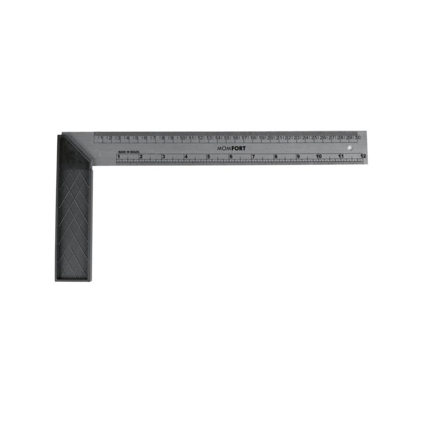 ESQUADRO ACO 14 35CM CB PVC MOMFORT