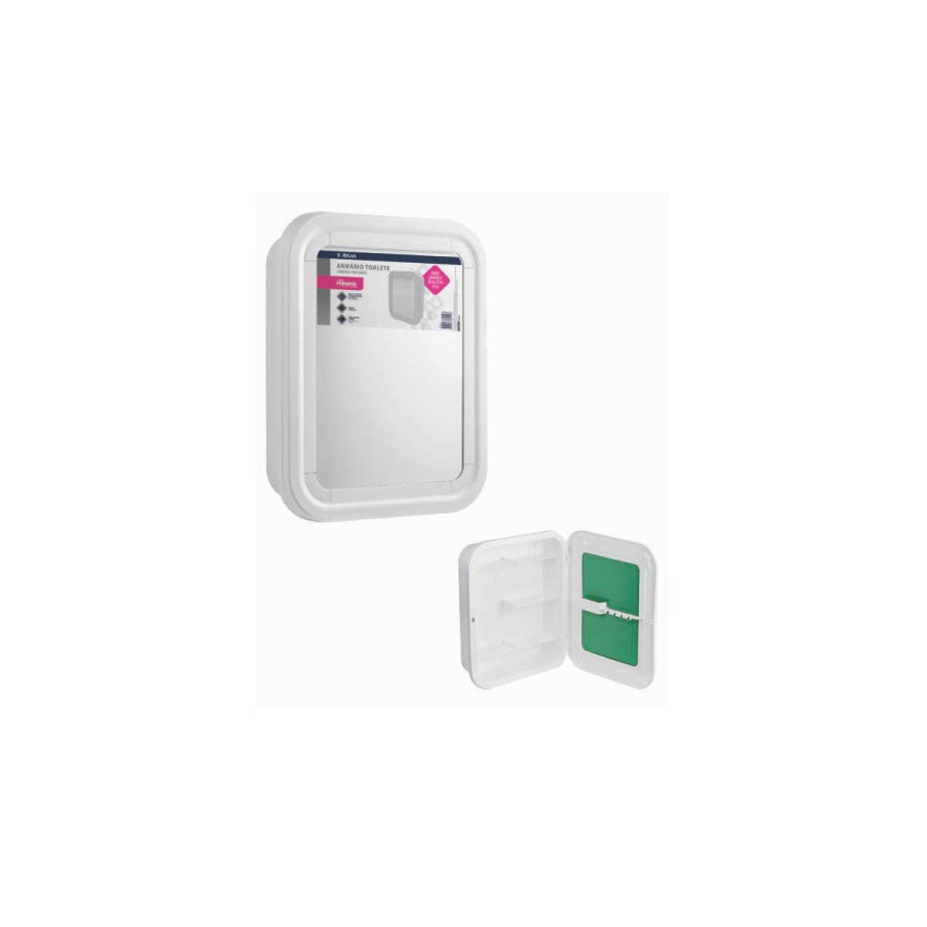 ARMARIO BANHEIRO 10CM 30X37 BCO ATLAS