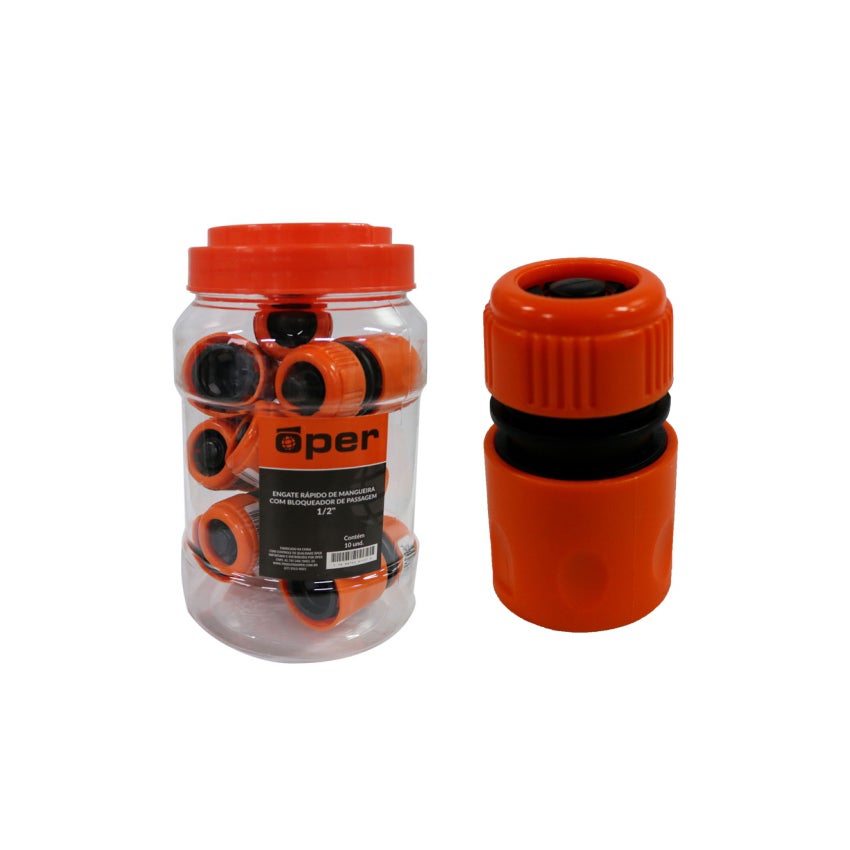 ENGATE RAPIDO P/MANG 1/2 PLAST ABS OPER