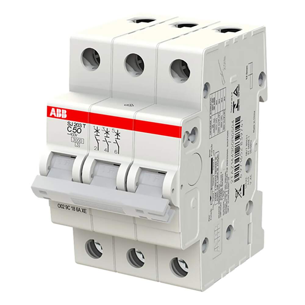 DISJUNTOR TRIPOLAR DIN BCO 050A GE