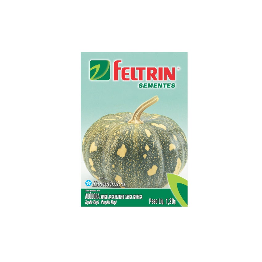 SEMENTE ABOBORA XINGO CASCA GROSSA FELTRIN