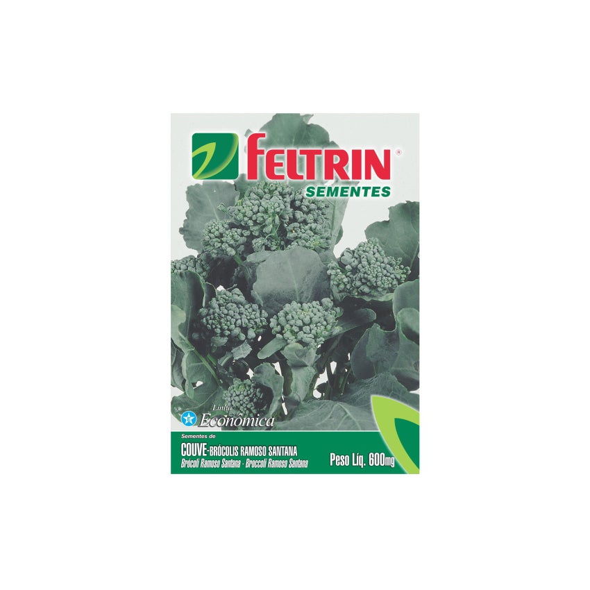 SEMENTE COUVE BROCOLIS RAMOSO SANTANA FELTRIN