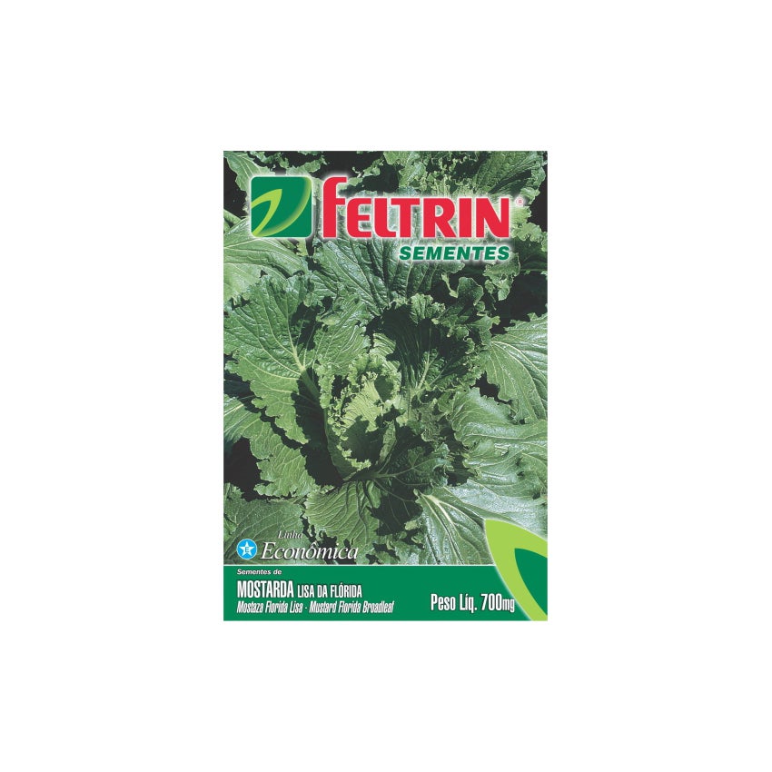 SEMENTE MOSTARDA LISA DA FLORIDA FELTRIN