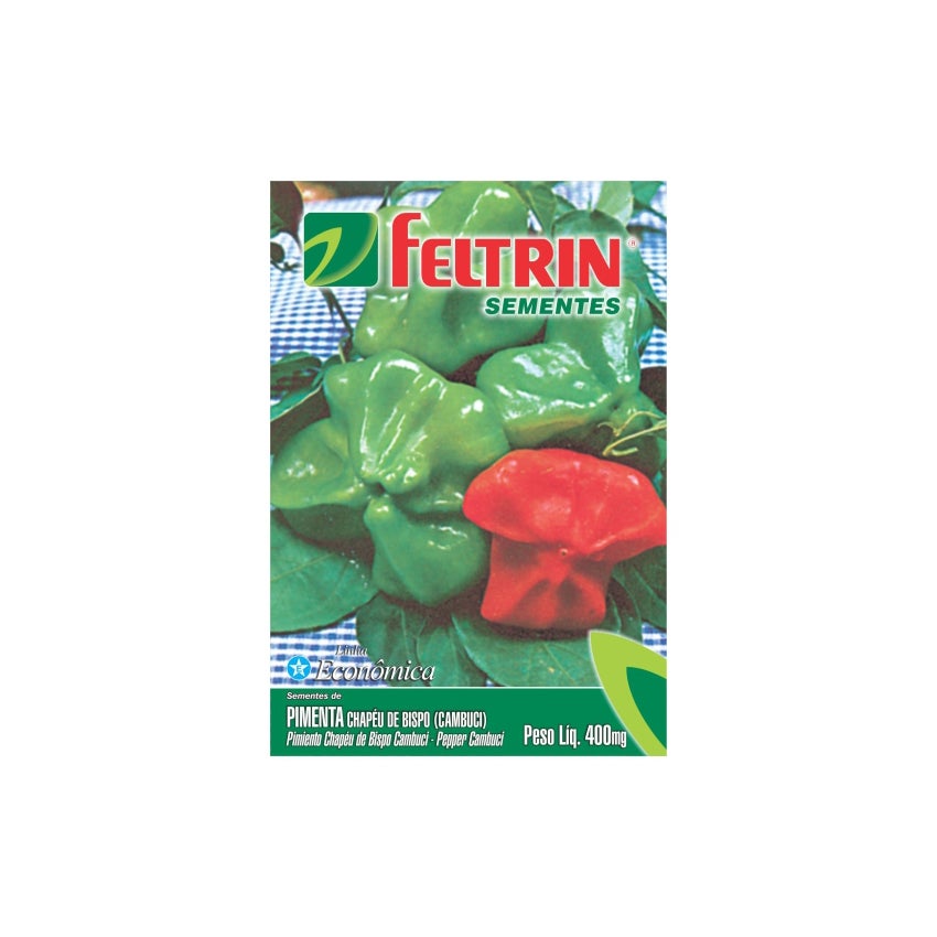 SEMENTE PIMENTA CHAPEU DE BISPO FELTRIN