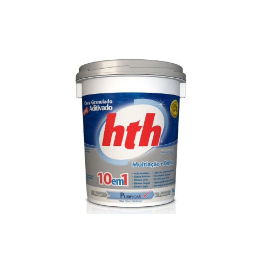 CLORO PISCINA ADITIVADO 10X1 10KG HTH