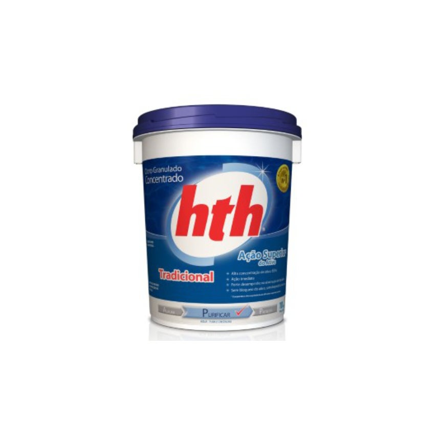 CLORO PISCINA HIPOCLORITO 10KG TRADICIONAL HTH
