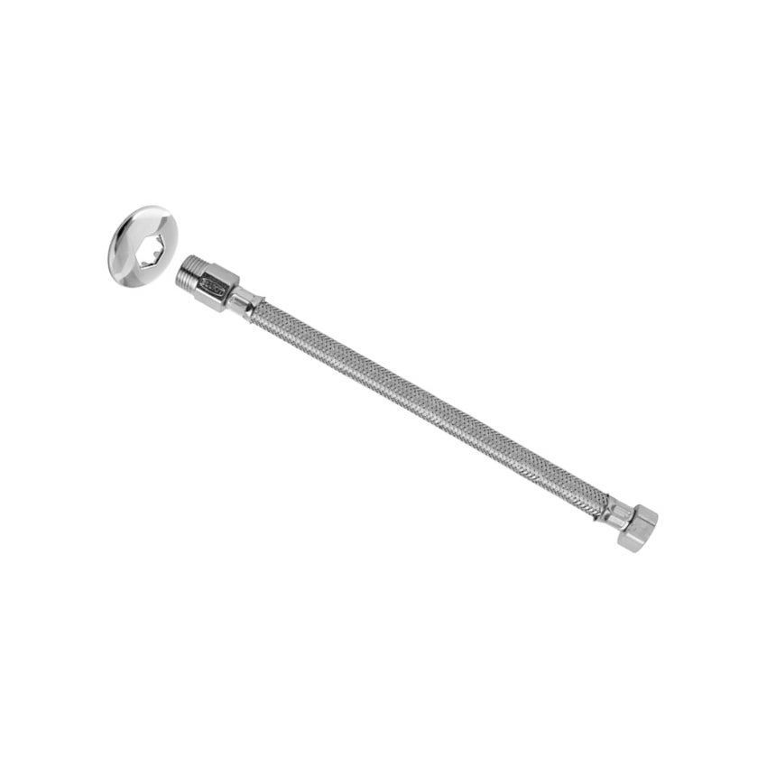 ENGATE FLEX 040CM INOX BLUKIT
