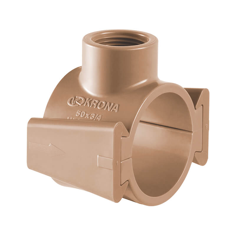 COLAR TOMADA PVC 60MMX1/2 KRN