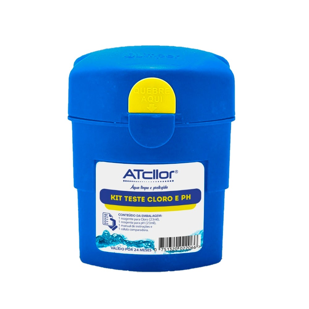 ESTOJO TESTE PISCINA CL/PH ATCLLOR