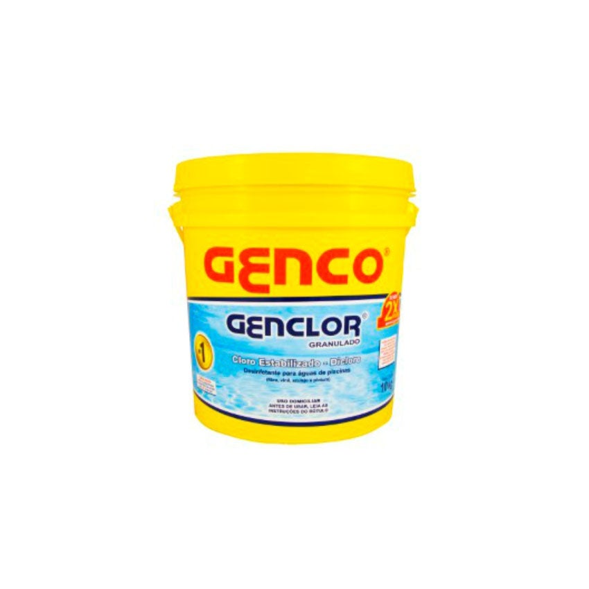 CLORO PISCINA CONCENTRADO 10KG GENCLOR GENCO