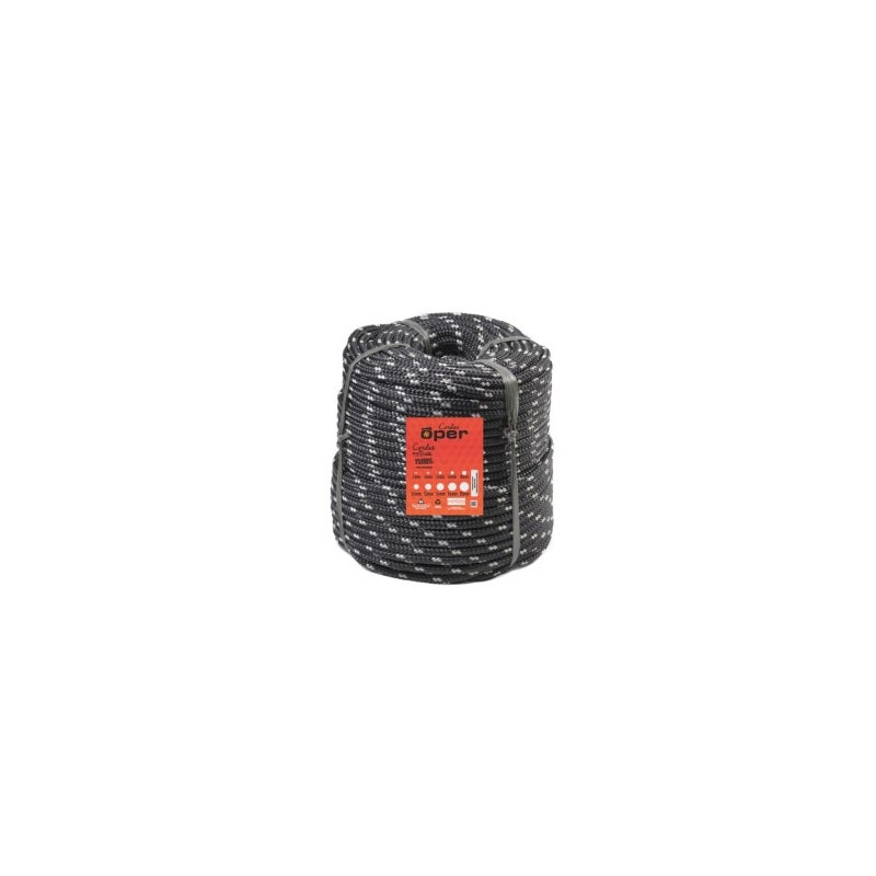 CORDA SEDA TRANCADA 10MM 165MT PTA/BRA OPER