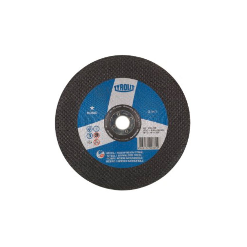 DISCO DESBASTE INOX 7 BASIC TYR