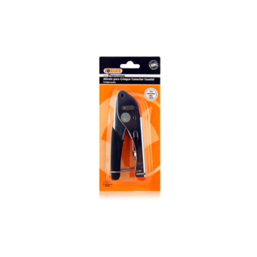 ALICATE PRESSAO CONECTOR COAXIAL FOX