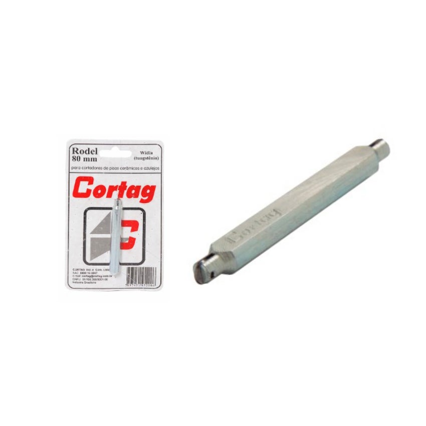 RODEL P/CORTADOR PISO 80MM DUPLO CORTAG