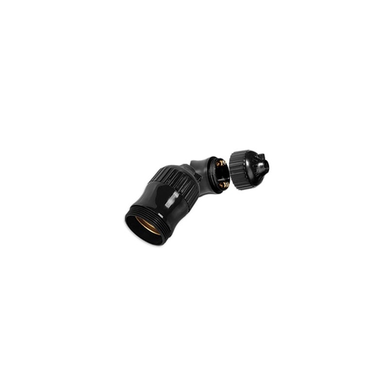 SOQUETE NYLON E27 PTO S/CHAVE C/10 ILUMI