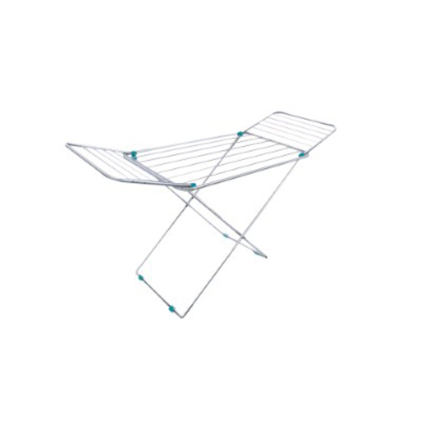 VARAL ROUPA CHAO C/ABA 141X56CM ALUM MONZA SECALUX