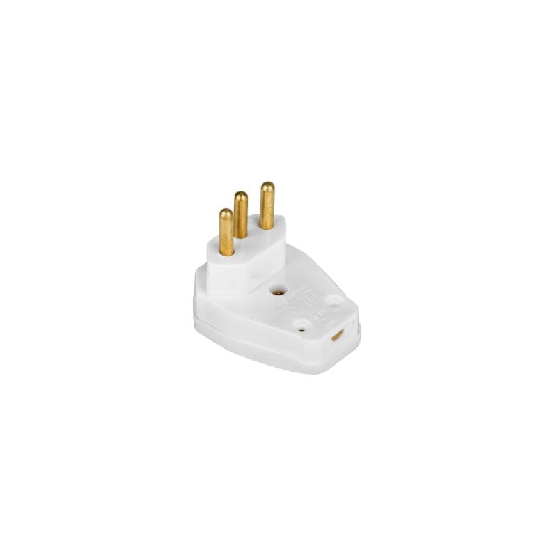 PINO MACHO GIGANTE 2P+T 20A BCO INTERNEED