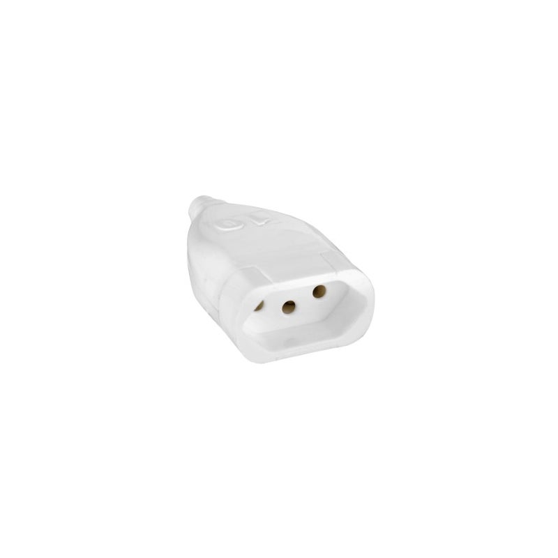 PINO FEMEA 2P+T 10A BCO INTERNEED