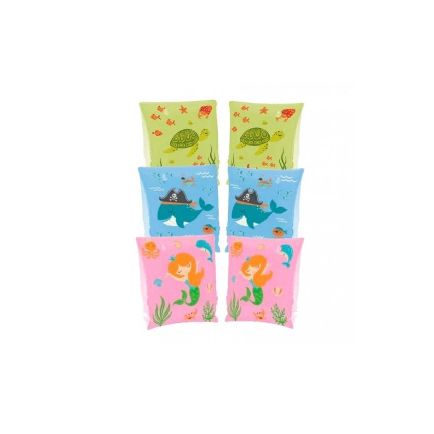 BOIA DE BRAÇO P/PISCINA 23X15CM SORTIDO 30KG MOR