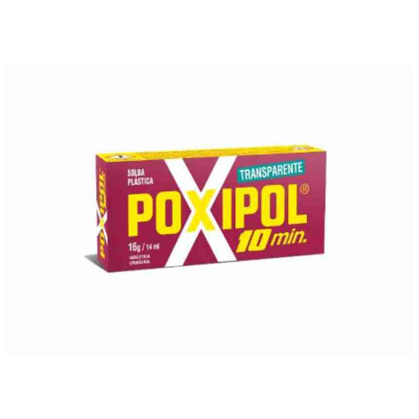 COLA EPOXI LIQ 16G 10MIN TRANSP POXIPOL