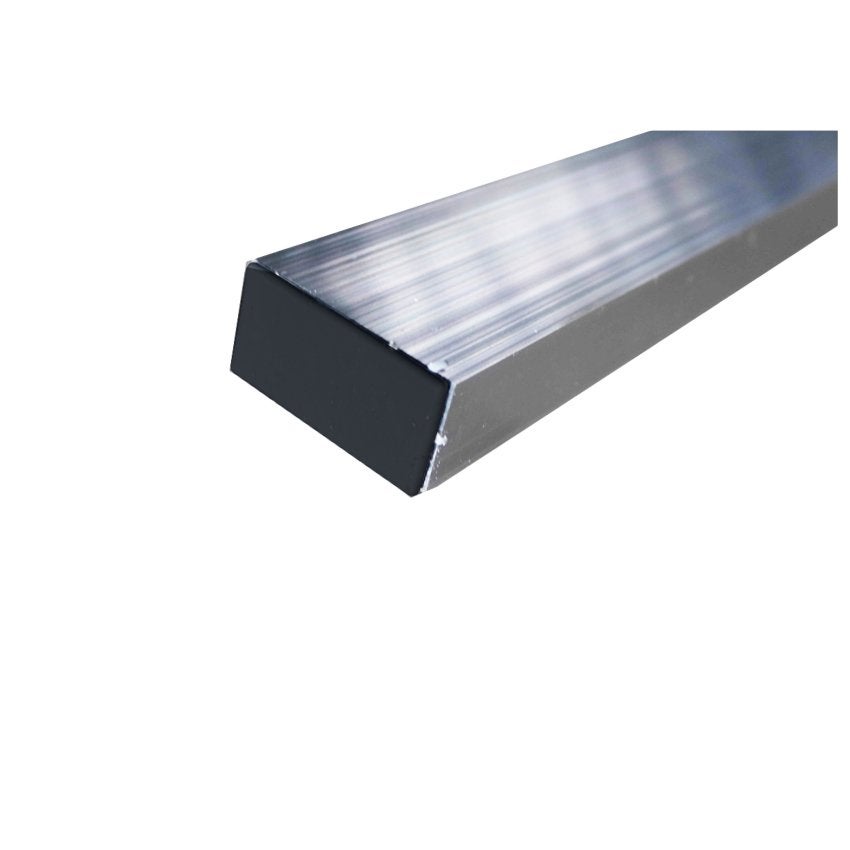 REGUA ALUM 25X50 BITUB 2MT 790G CZA ROLDPLAST