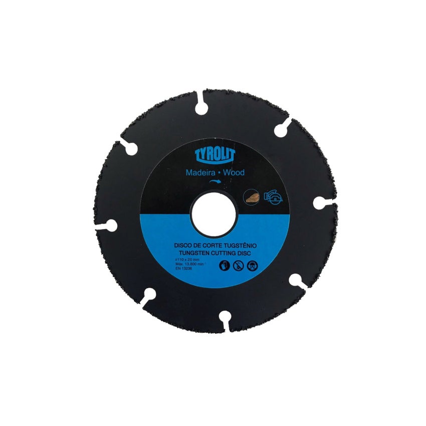 DISCO SERRA CIRCULAR 4.3/8 TUNGST P/MAD TYR