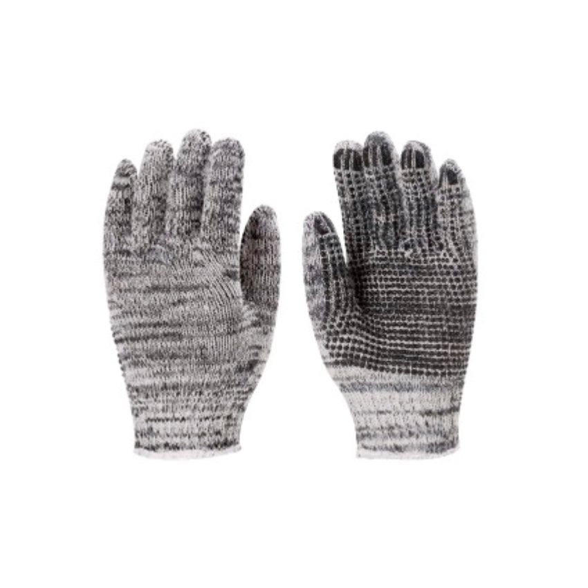 LUVA MALHA MESCLADA CZA C/PIG 5 FIOS IMBAT