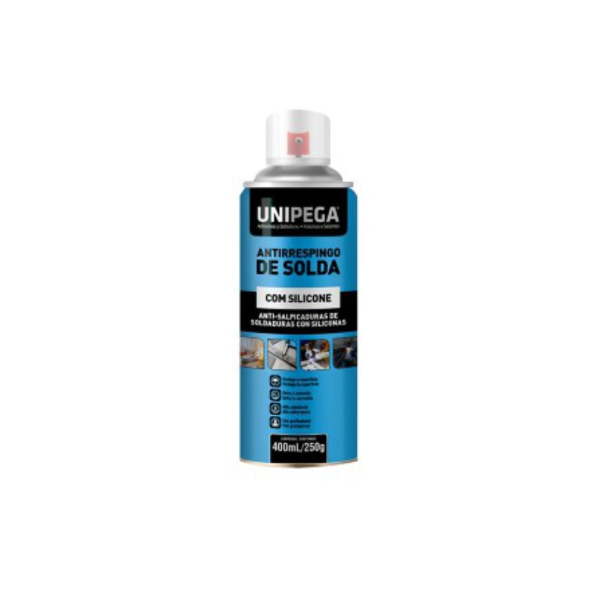 ANTIRRESPINGO SOLDA SPRAY C/SILIC 400ML UNIPEGA