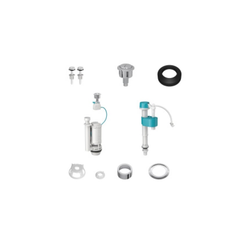 REPARO CAIXA ACOPLADA COMPLETO DUPLO DECA