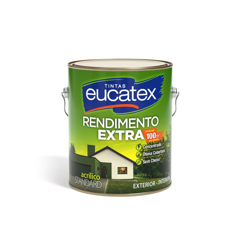 TINTA ACRIL 3.6L INT/EXT GELO R EXTRA EUCATEX