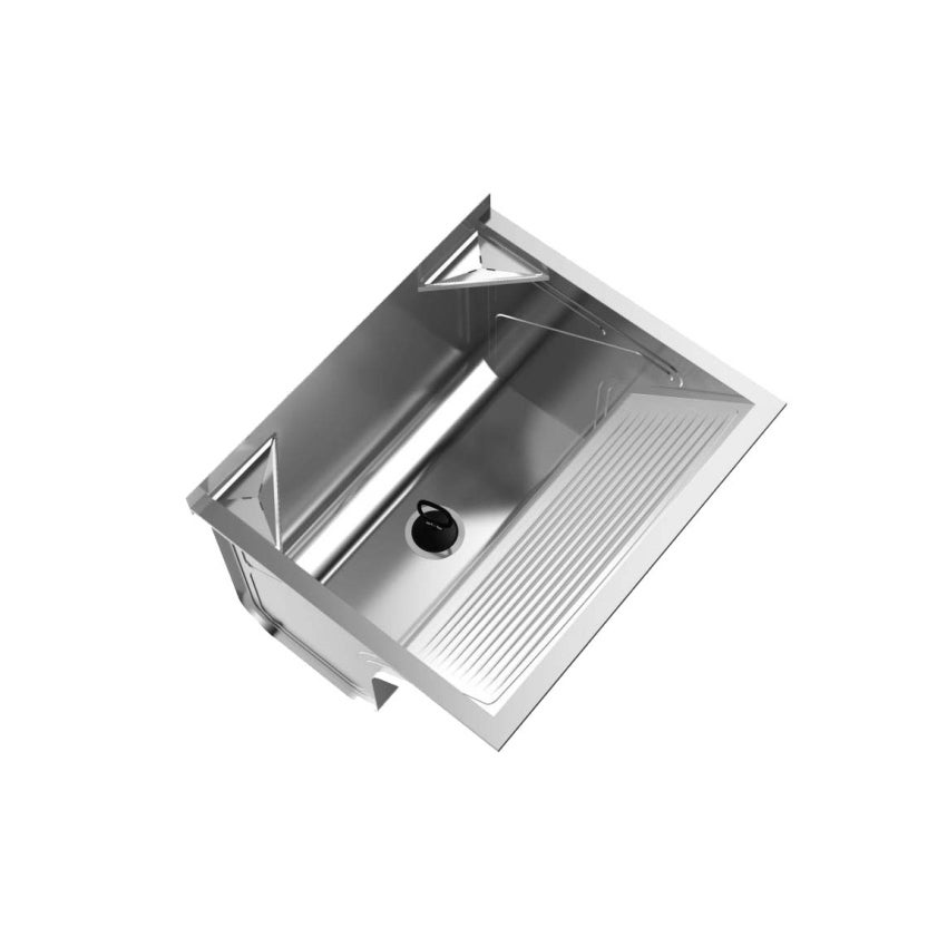 TANQUE INOX 32L 50X43 C/SUPORTE GHELPLUS